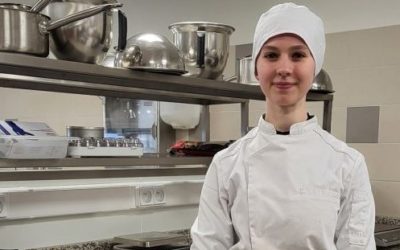 Bravo à notre apprentie en MC Chocolatier