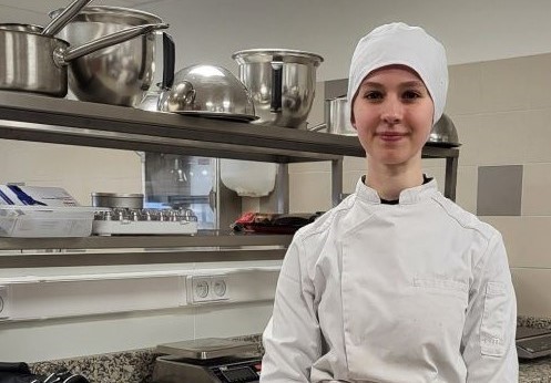 Bravo à notre apprentie en MC Chocolatier